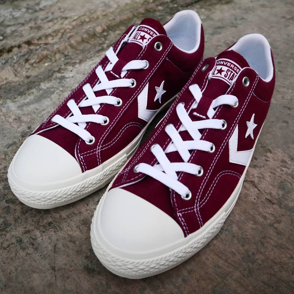Sepatu Converse Starplayer Ox Burgundy Vintage ORIGINALS