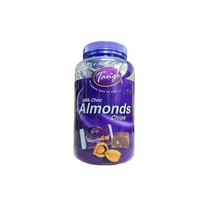 

#HANDCARRY Tango Milk Choc Almonds Chips 375g - UFOHCR1394