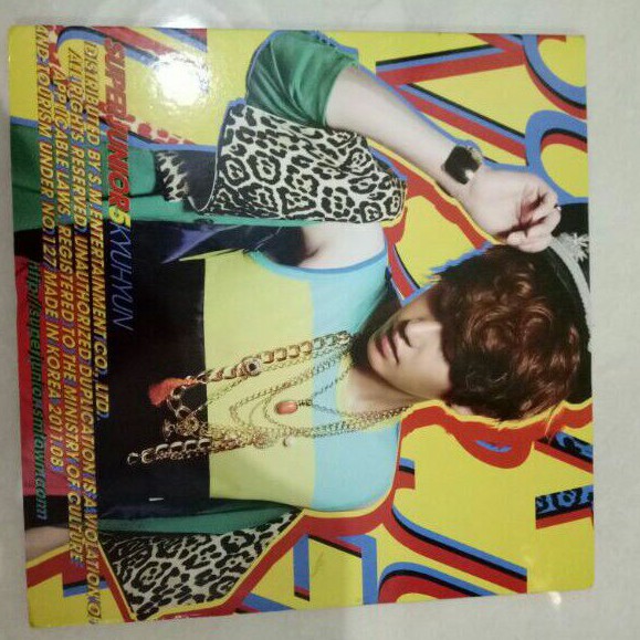 Super Junior Mr Simple Album Cover Kyuhyun