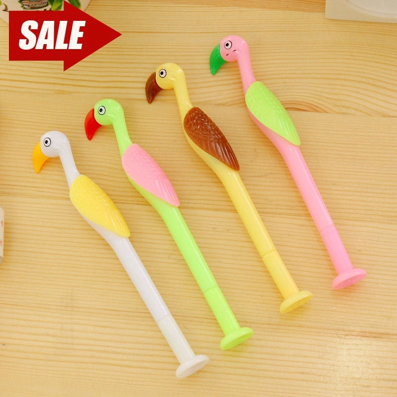 3pcs Lot Pulpen Bentuk Burung Unta Lucu Gaya Korea Shopee