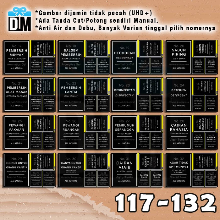 

Sticker Stiker Label Botol Toilet Sabun Kamar Mandi Estetik Inggris Indo murah dapet banyak ukuran 117-132