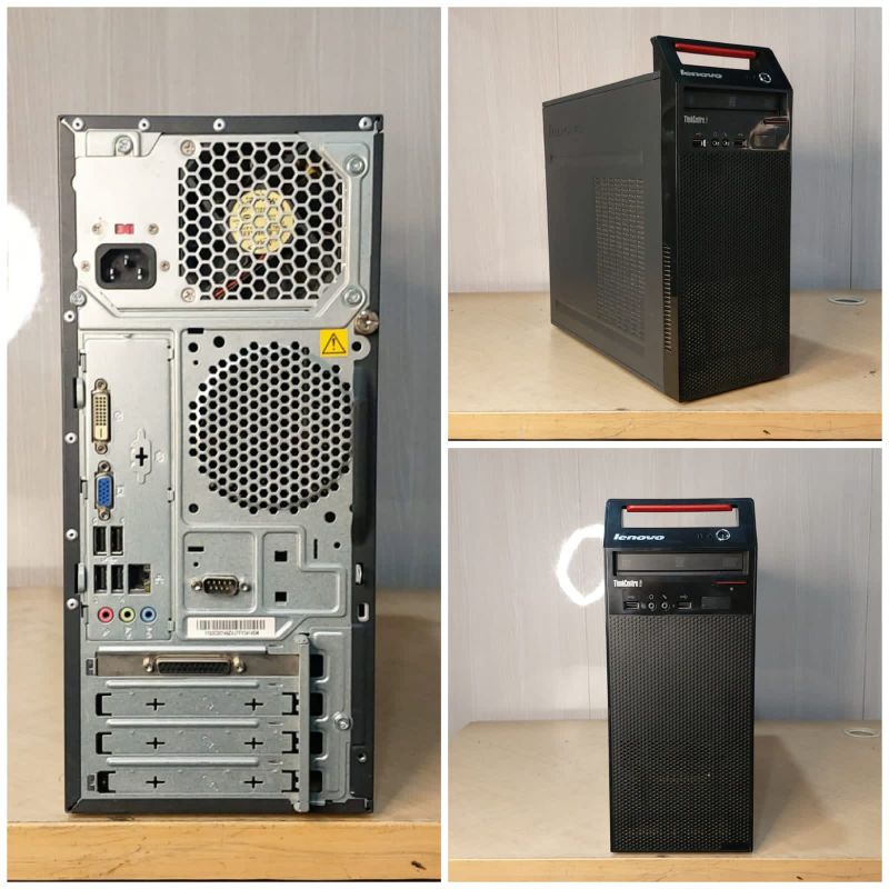 Pc Lenovo E72 TowerCore i3 Gen3 Ram 4Gb Ddr3 Hdd 500