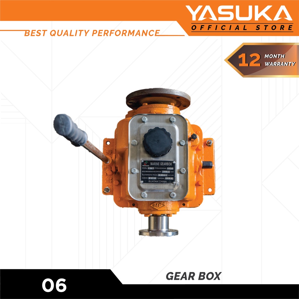 Gear Box Kapal Marine YASUKA 06 Ratio 3:1 / Gearbox Kapal Rasio 3:1 YASUKA 06