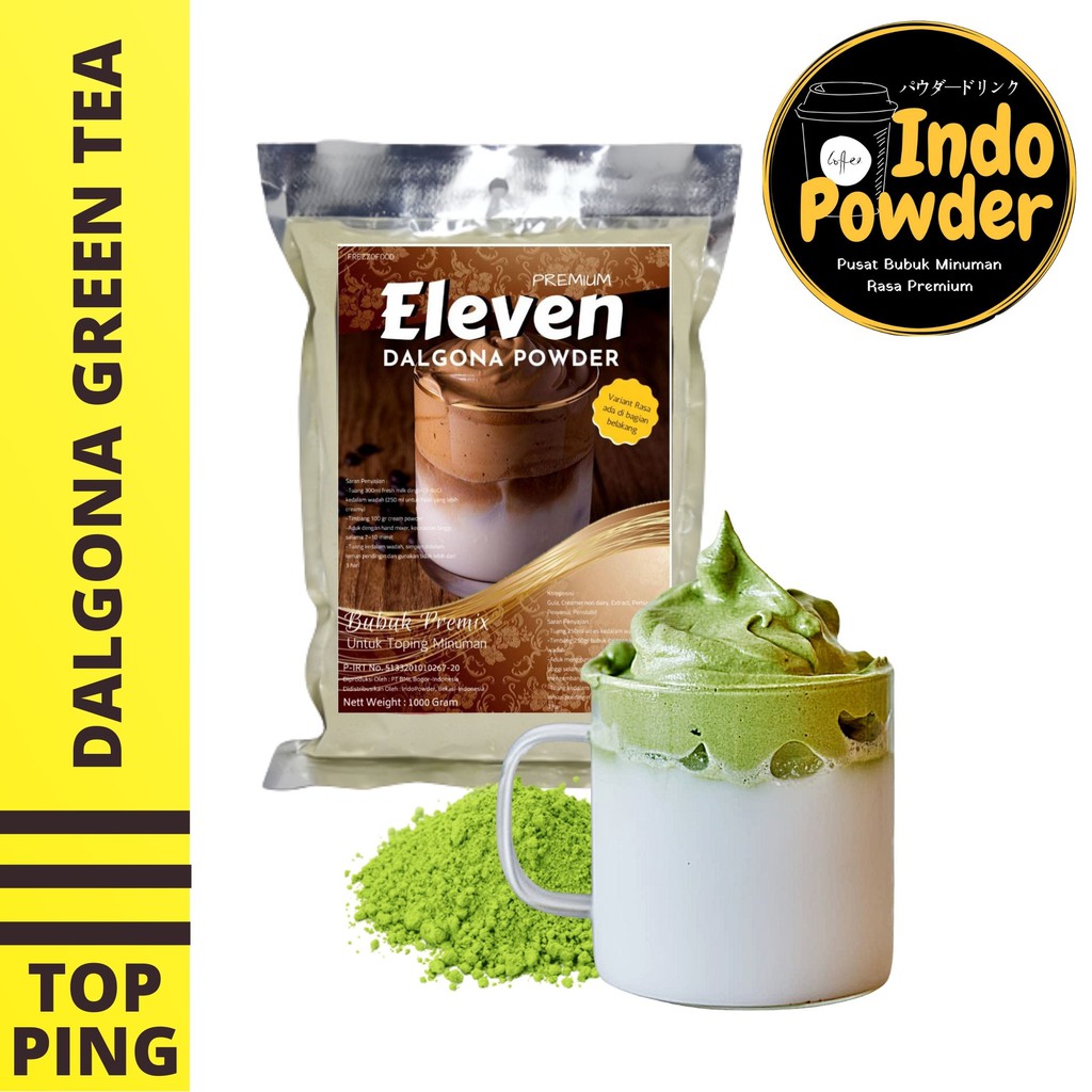 DALGONA MATCHA 1Kg - Bubuk DALGONA MATCHA 1Kg - DALGONA MATCHA Powder 1Kg