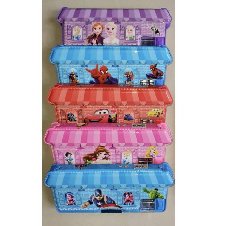 

✩DDF kotak pensil bahan MAGNET bentuk RUMAH/PENCIL CASEyuk diorder☛