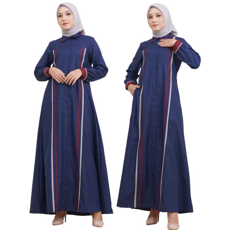 GAMIS SYILLA DRESS - bahan toyobo premium