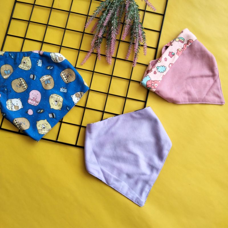 slabber bayi / sleber bayi / slaber bayi /celemek makan bayi 2in1