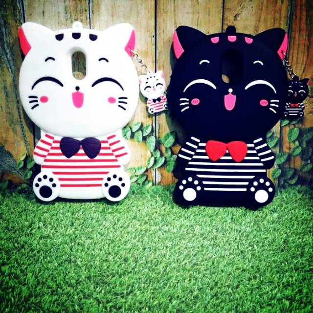 SOFT CASE KARAKTER KUCING HELLO KITTY 4D SAMSUNG GRAND NEO J2 J3 2016 GALAXY V J8 2018 A6 2018