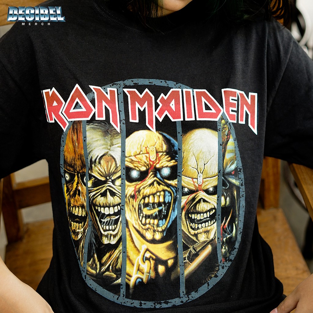 Kaos Band Original | Kaos Musik | Iron Maiden Official Merchandise | Iron Maiden Merch