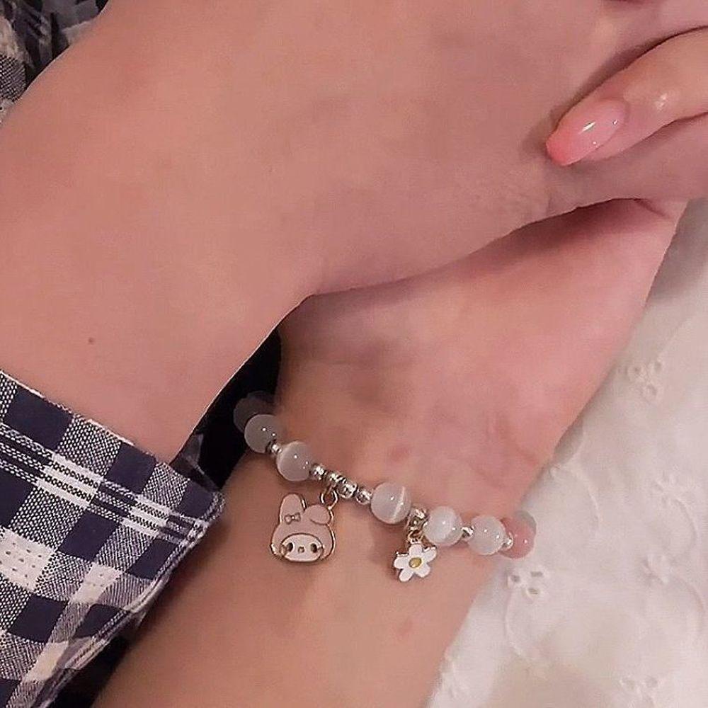 [Elegan] Gelang Kartun Wanita Trendi Lucu Lolita JK Melody Untuk Pecinta Teman Anjing Bangles