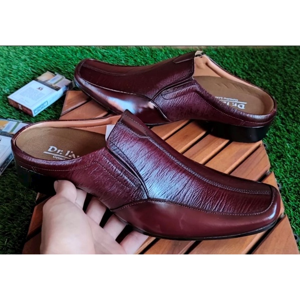 SEPATU PANTOFEL PRIA FULL KULIT SAPI ASLI 100% BERKUALITAS b6029