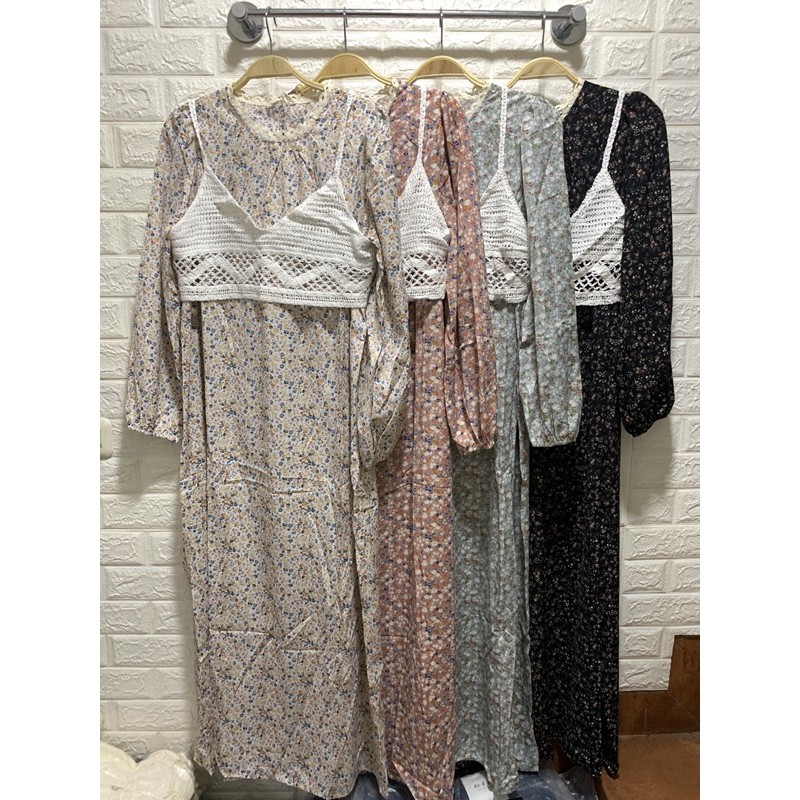 gamis import rompi rajut