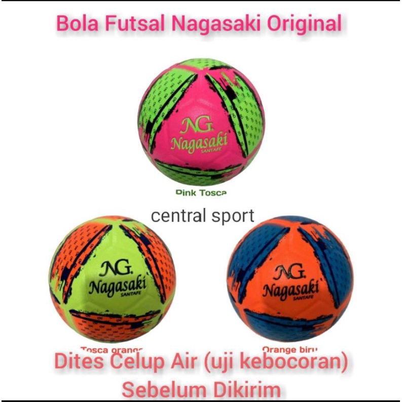 NAGASAKI Bola Futsal Indor  Gedung LAPANGAN SINTETIS FIBER  DIJAMIN ORIGINAL