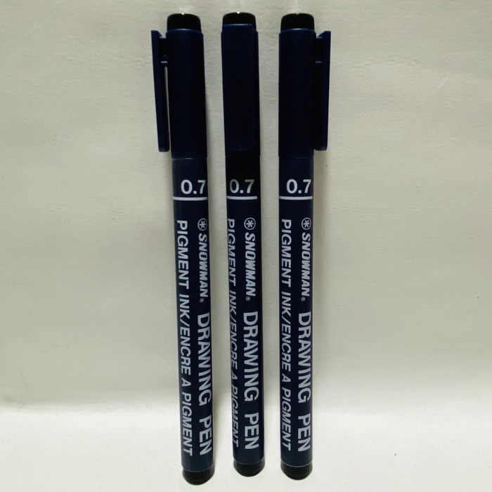 

Pendrawing- Drawing Pen Snowman 0.7 No.Ft 700 ( Hitam ) / 1 Pcs -Drawing-Pen.
