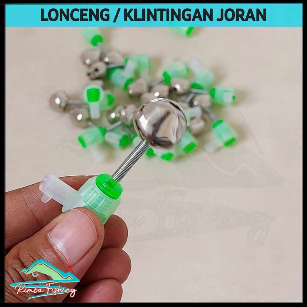 Lonceng Joran Krincingan Bell Joran Pancing Klintingan Joran Single Drat Plastik