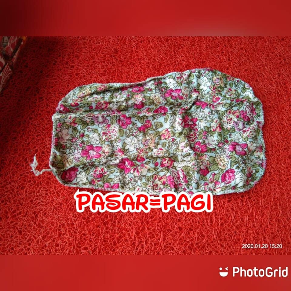 Souvenir Sapu Tangan Batik Kemasan Box Mika isi 100pcs Free Kartu Ucapan