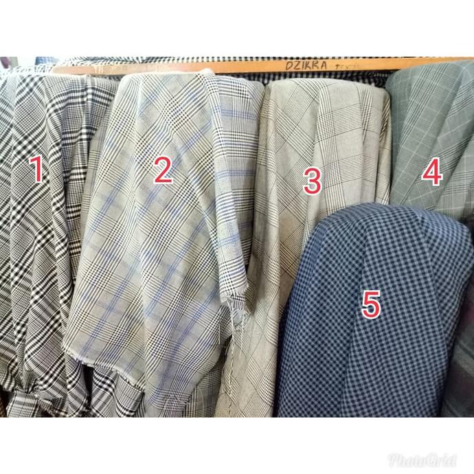 Kain semi wool/Bahan semi wool/Kain bahan stelan jas