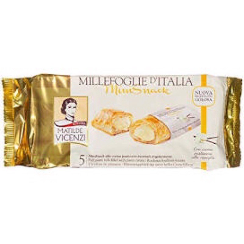 

Matilde Vicenzi Millefoglie d’italian Mini Snack 125g