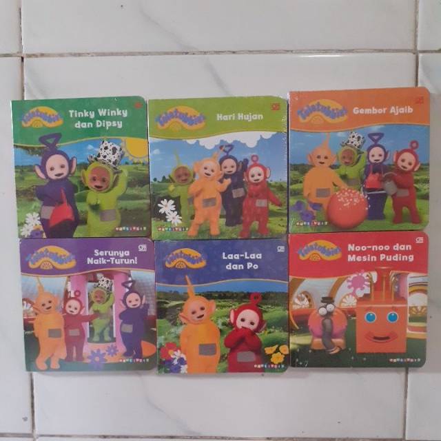 [ORI SEGEL] Boardbook anak / buku cerita anak / teletubbies