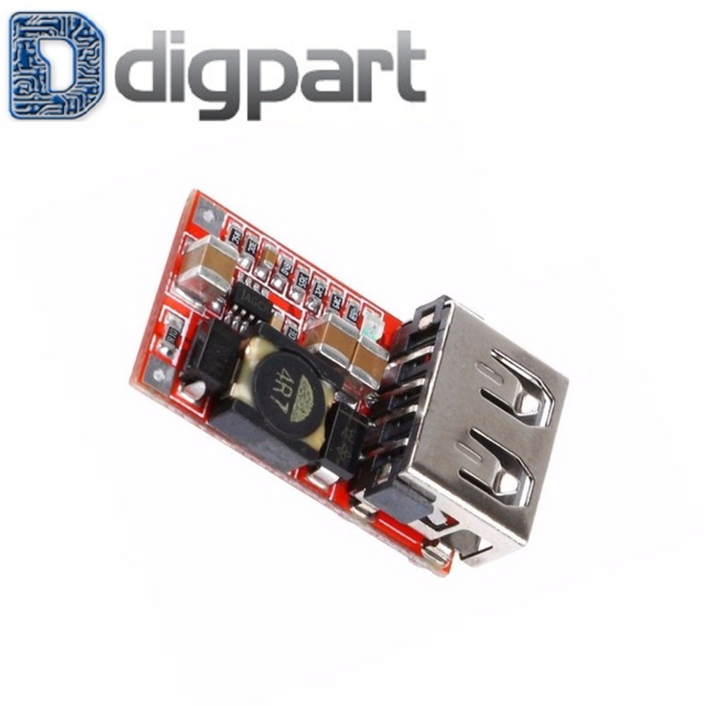 Jual Module 6 24v 24v 12v To 5v Usb Step Down Charger Hp Motor Mobil Aki Indonesia Shopee Indonesia