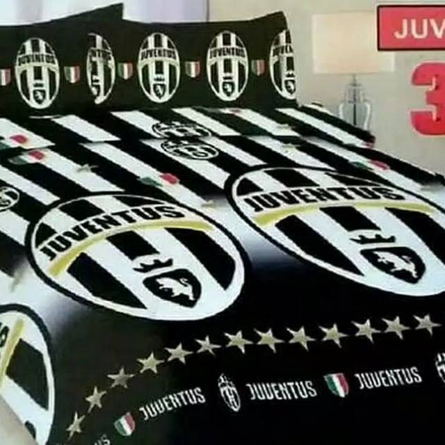 SPREI / SEPRAI BOLA 3D MOTIF JUVENTUS MURAH PREMIUM