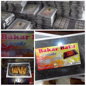 Bakar batu granito-Alat pemanggang dari batu granit