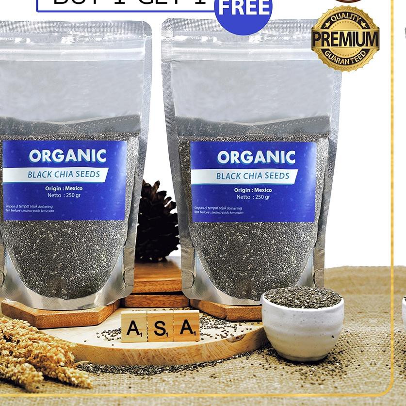 

◙ Organic Chia Seed Mexico 250gr Buy 1 Get 1 ♫