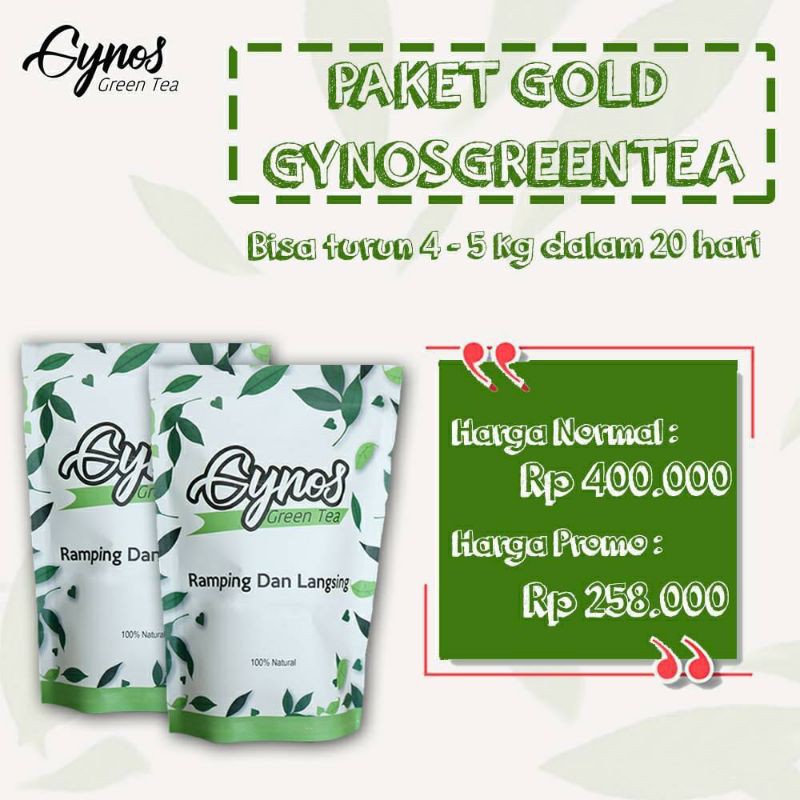 

PAKET GOLD GYNOSGREENTEA