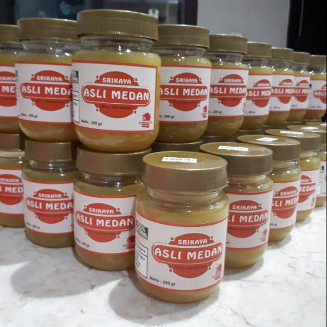 

Selai kaya / srikaya " asli medan " homemade 100% natural dengan bahan premium