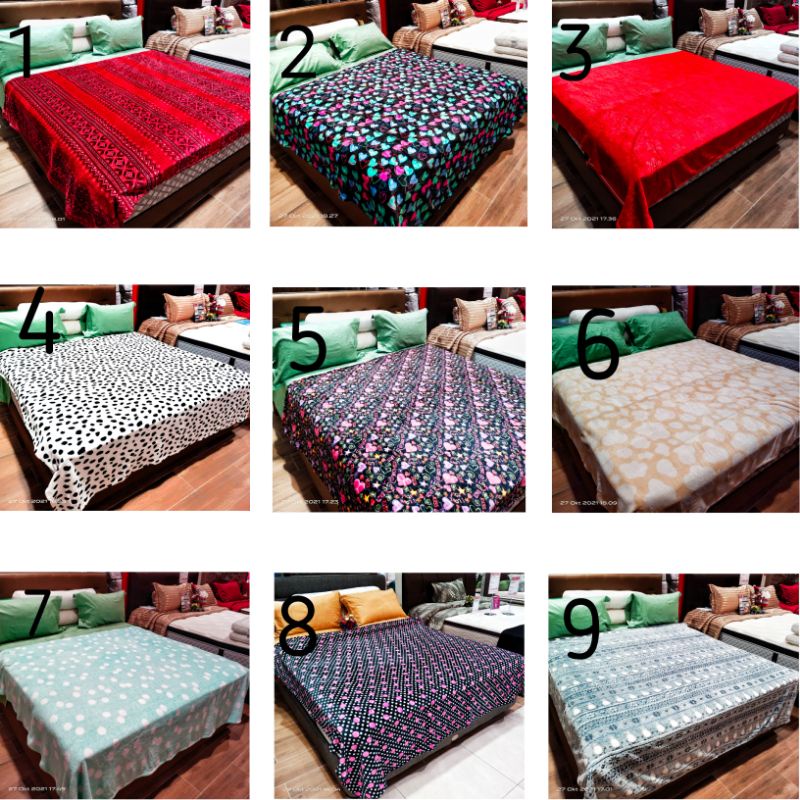 selimut bulu tebal import BRASEL