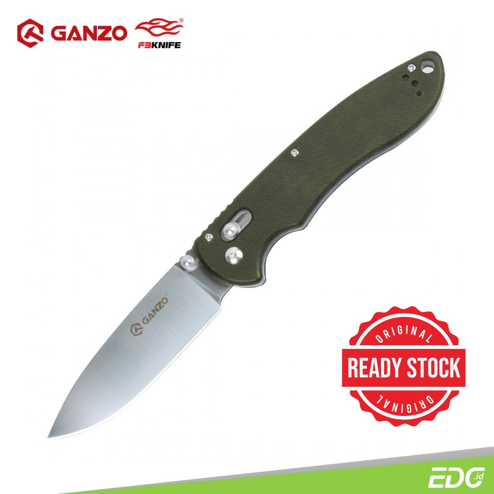 Ganzo G740-GR 440C G10 Green Survival Camping Tools