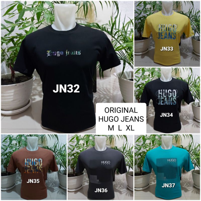 KAOS OBLONG HG JEANS ORIGINAL SIZE M L XL - HG JEANS - KAOS HG JEANS