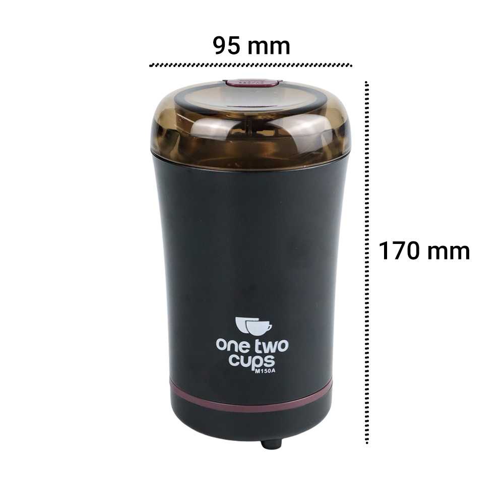 TD - RUM One Two Cups Penggiling Biji Kopi Elektrik Coffee Grinder 150W - M150A