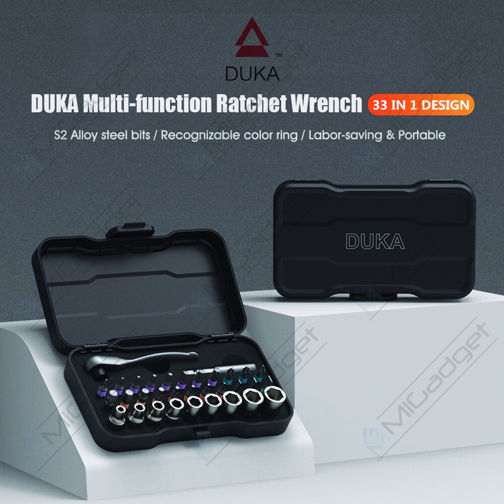 DUKA RS2 RATCHET SET 33 in 1 DUKA RS 2 Multifunction Ratchet 33 in 1