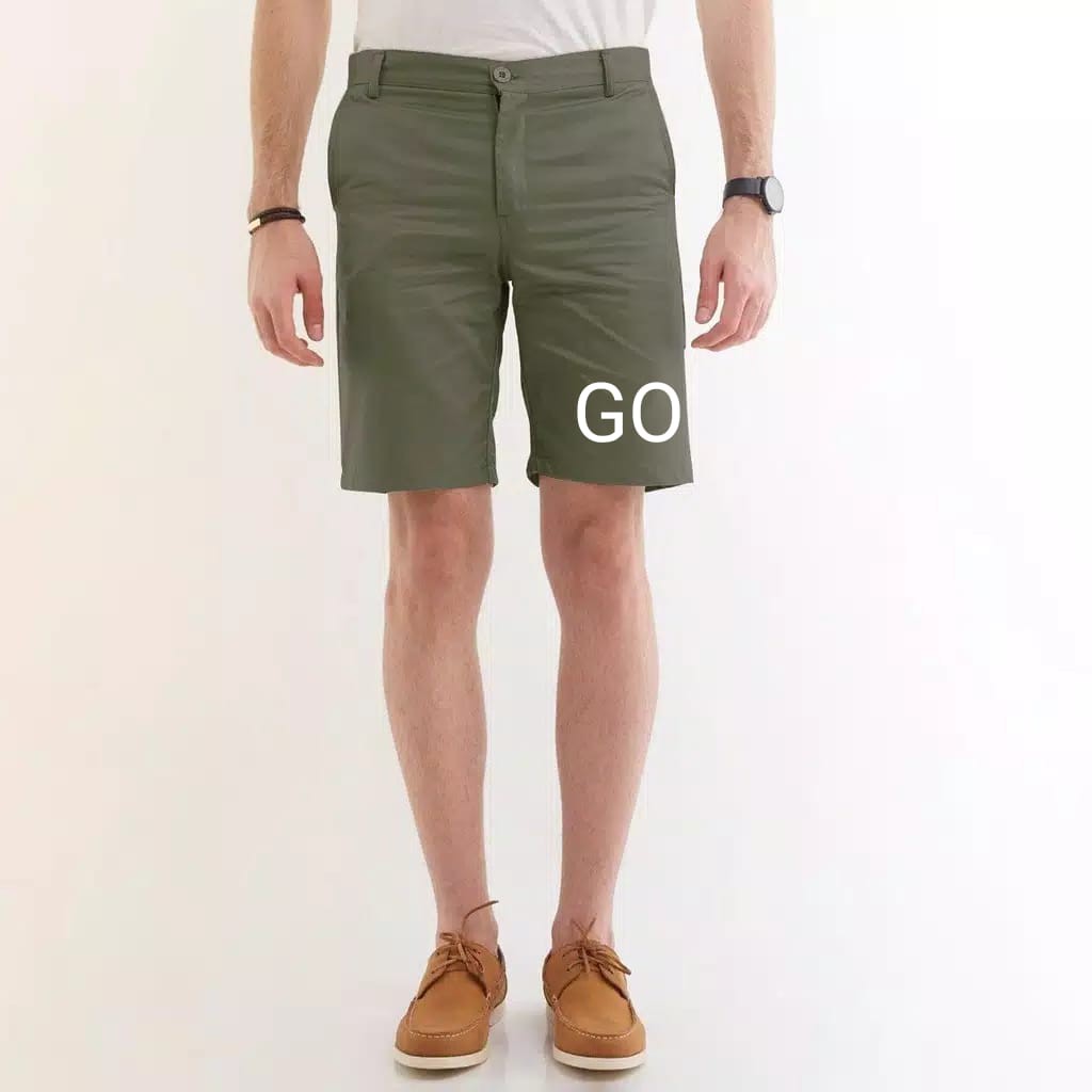 gof 29C CELANA POCKETS PENDEK Celana Chino Pria Celana Santai Fashion Laki Masa Kini