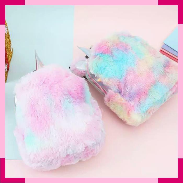 Tas Sekolah Anak Unicorn Rainbow Backpack Super Trendy