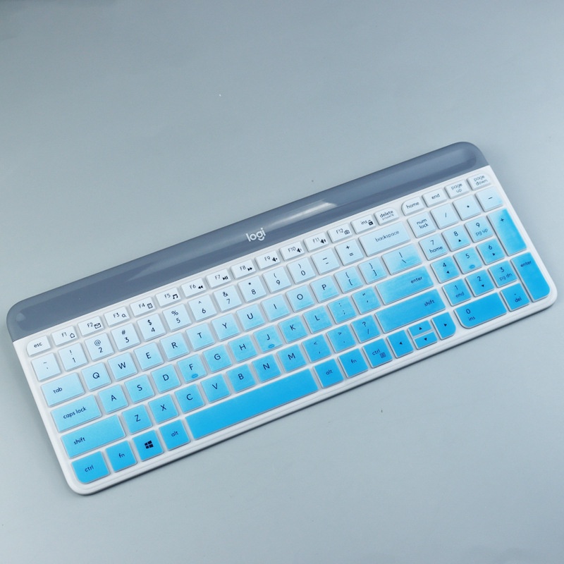 Cover Pelindung Keyboard Logitech MK470 K580 Bahan Silikon Motif Kartun