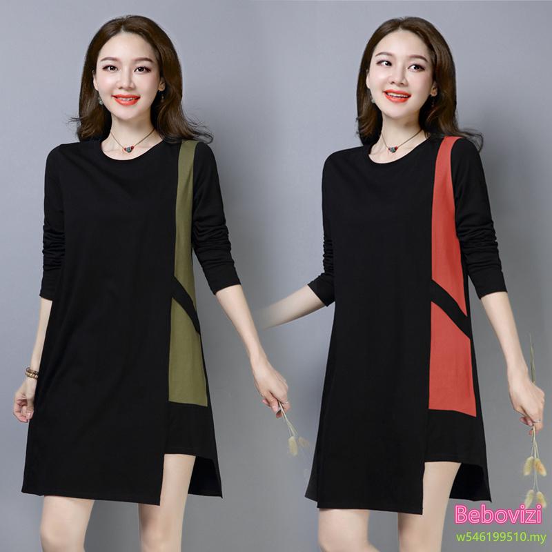 womens black dress long
