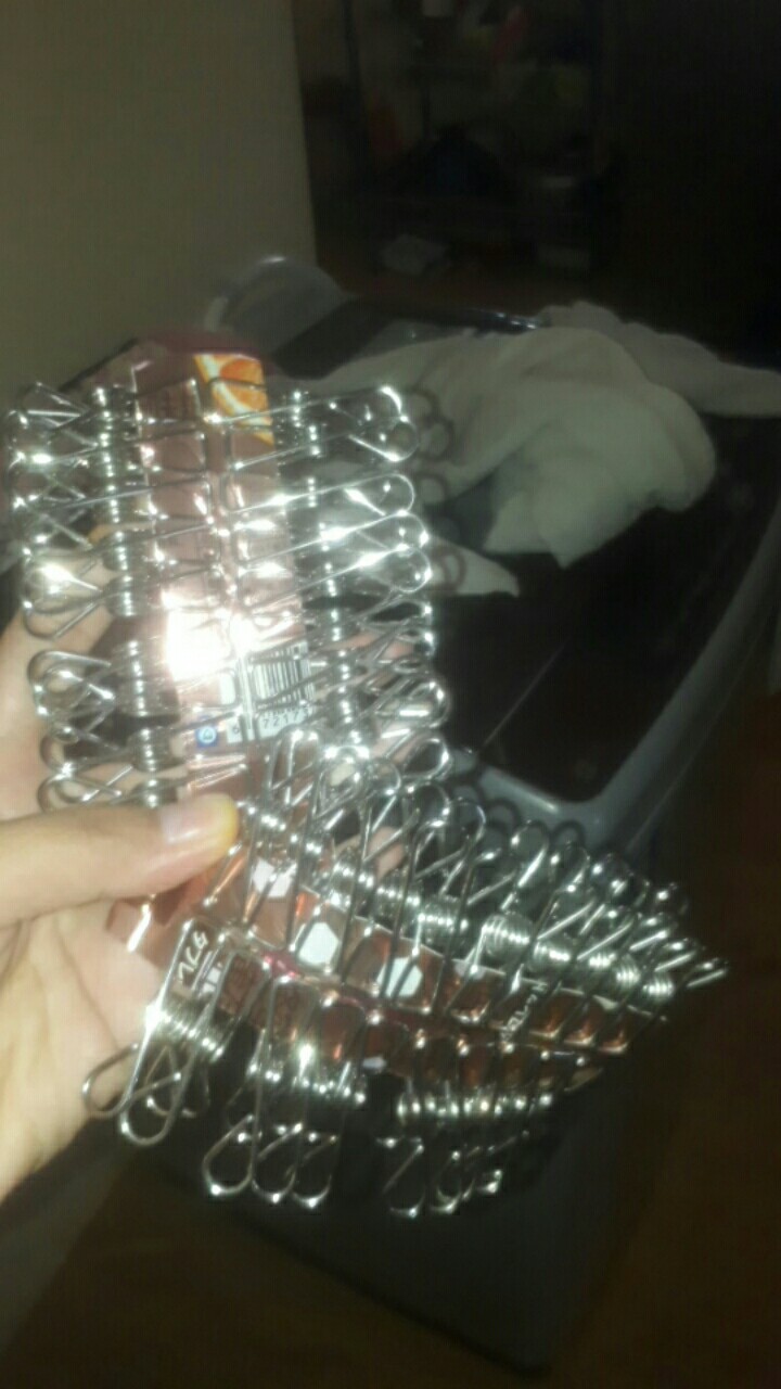 Jepitan Jemuran Baju Stainless 20pc Anti Karat Satu Set