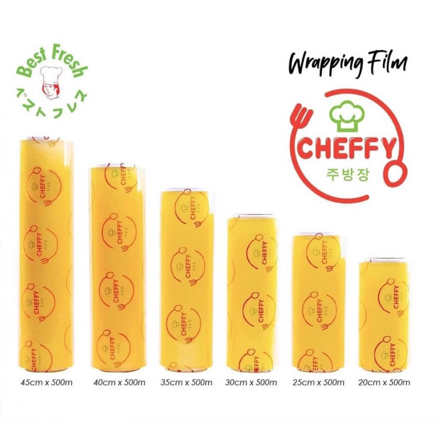 Jual Plastik Wrapping Cheffy X Cheffy Wrapping Plastik Wrap Shopee Indonesia