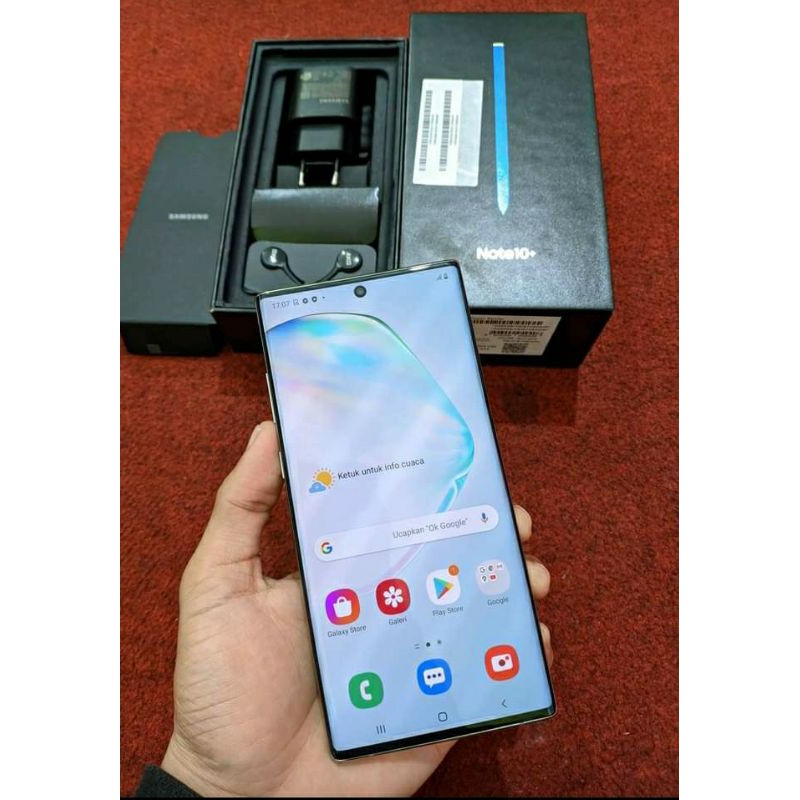 samsung note 10 plus 512 gb readyyy terbaik