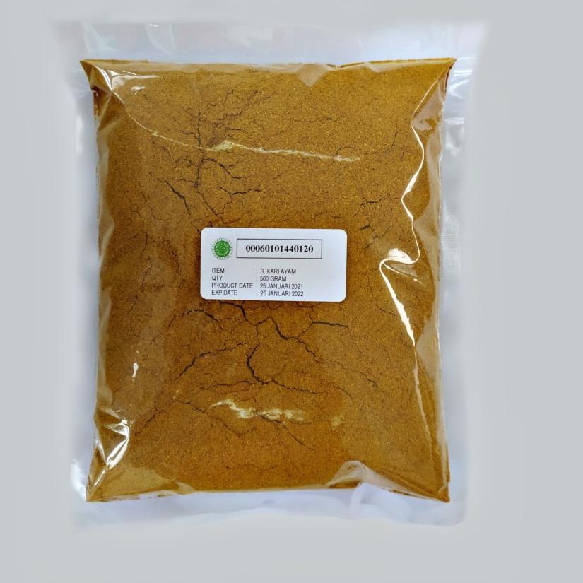 

8PF Kari Ayam Bubuk 500 gr Pure Asli 100%☍✍ (Laris)Stok banyak ☍