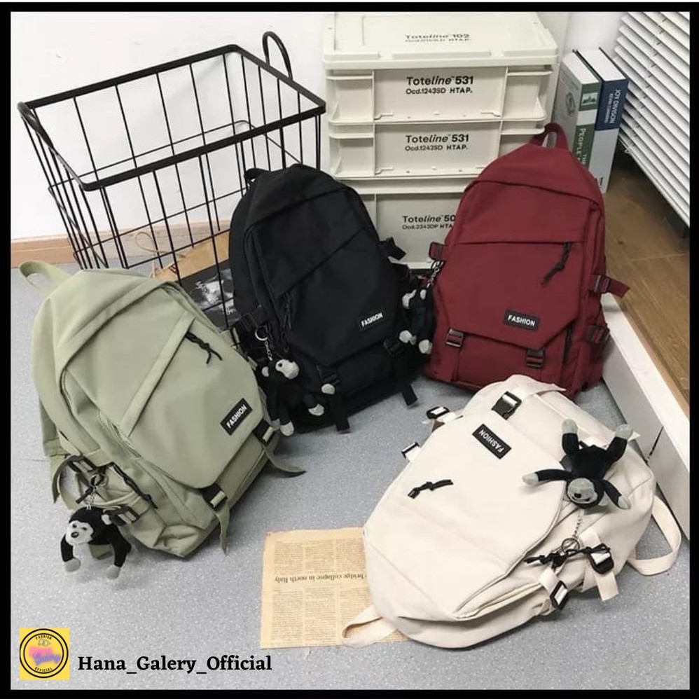 Tas Ransel Backpack Pria wanita Tas Sekolah Tas Anak Muda - Alexa Froz