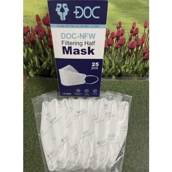 Masker KF94 DOC 4ply disposable facemask single pack isi 30pc Masker KF 94 DOC ORIGINAL