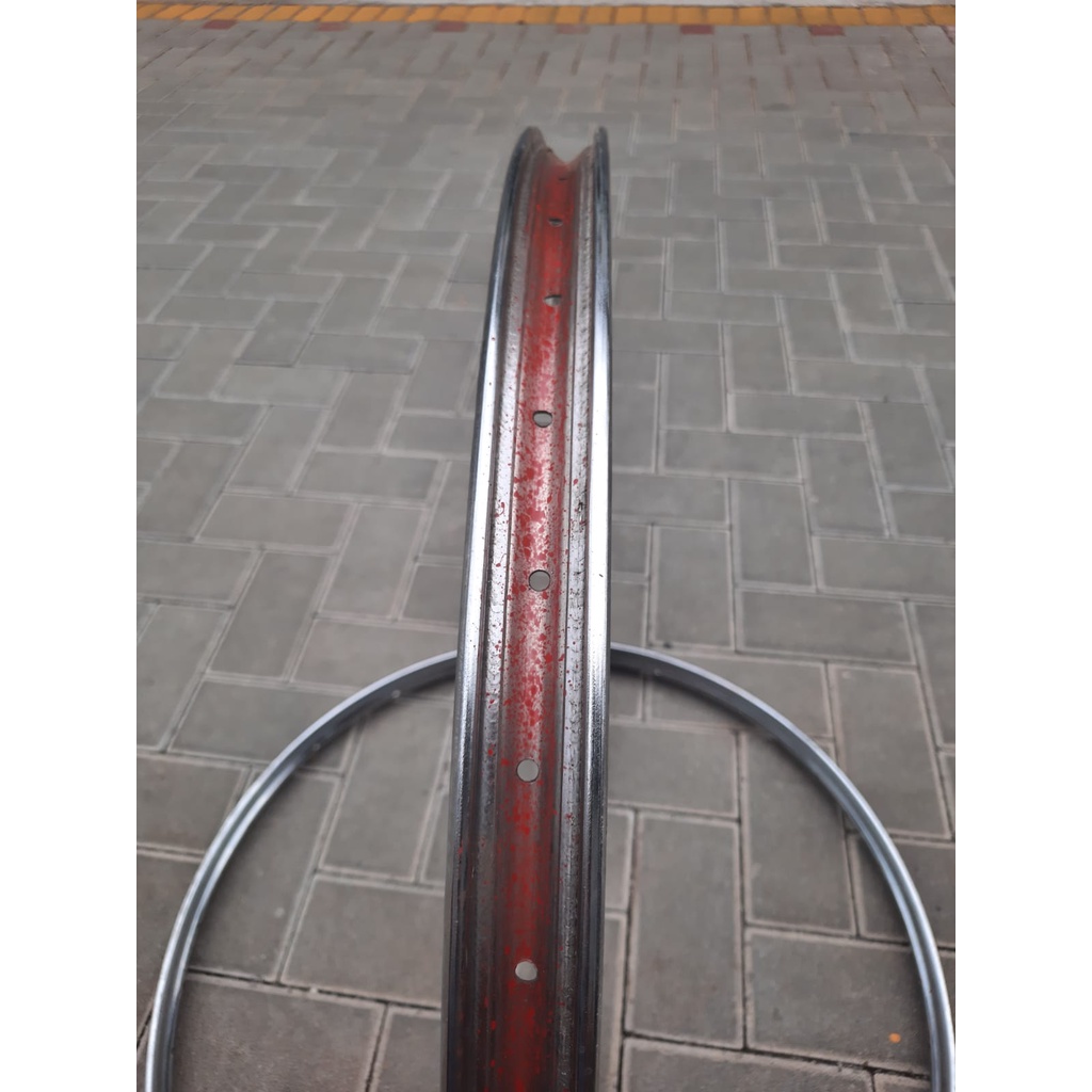 TERMURAH!!! Velg Becak Ukuran 28&quot; Hole 40 / AR4Y4 - 0DE55Y / Satuan / Realpict