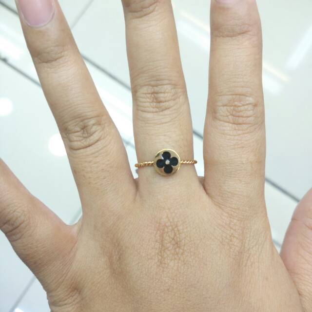 Cincin Van Cleef titanium