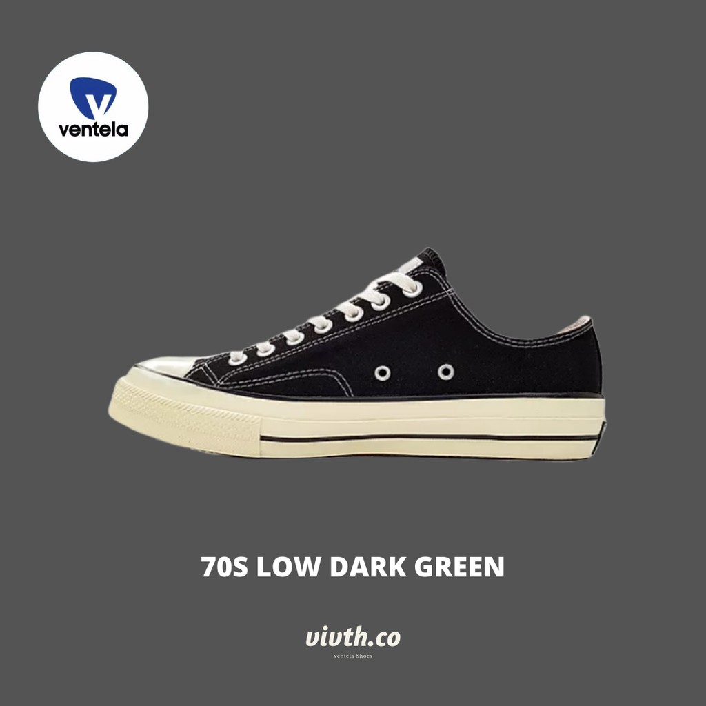 Ventela 70s Low Black Natural