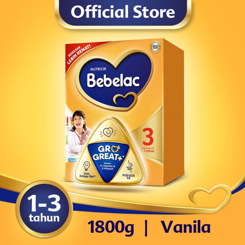 

Bebelac 3 Vanila 1800gr