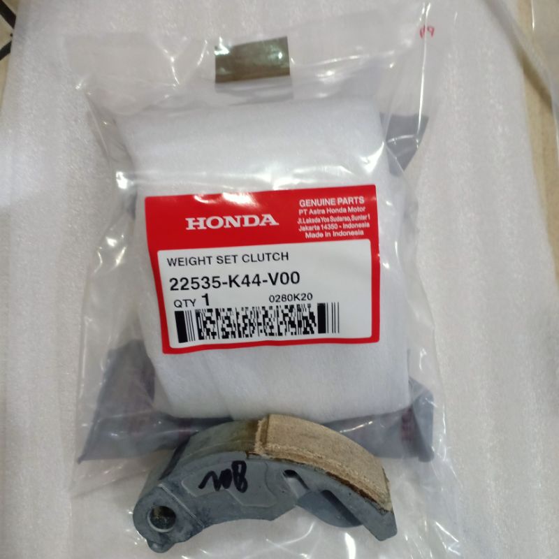 kampas ganda Honda Beat esp/pop,(K44) original.