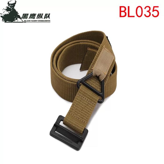 Blackhawk Ikat Pinggang Tactical Army Belt Sabuk Celana Pria Gesper